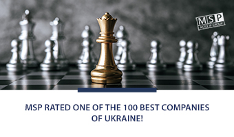 MSP is listed among  TOP-100 enterprises of Ukraine