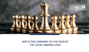 MSP is represented in the Legal Awards 2020 International Rating