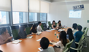 MSP held a meeting with clients in China