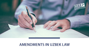 Amendments in Uzbek Intellectual Property Law 
